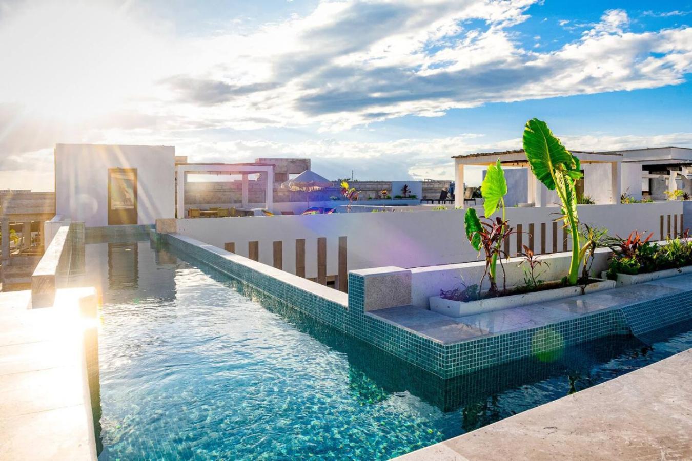 Your Own Space In Rooftop, Pools, Bbq * Tulum
